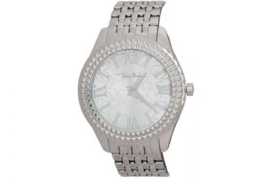 Thierry Mugler - Stainless Steel Band Silver Dial Color Watch - 4724801